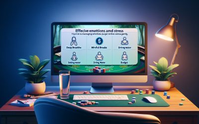 Kako se nositi s emocijama i stresom tijekom igre u online casinu?