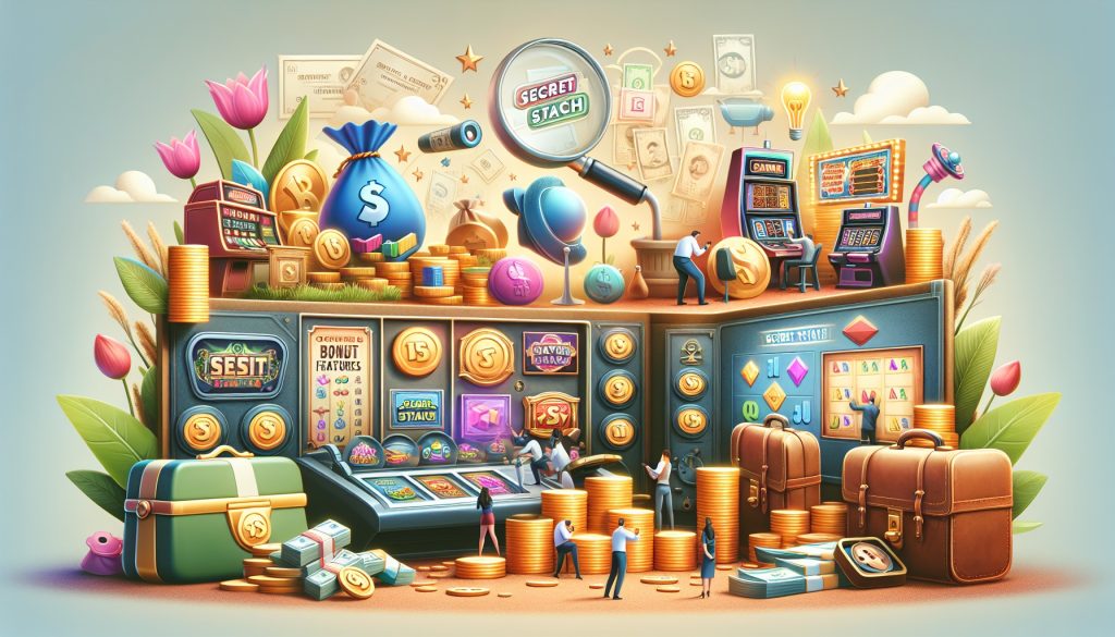 Kako igrati igre koje koriste secret stash bonus features Kako igrati igre koje koriste secret stash bonus features